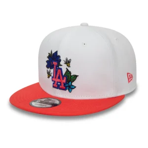 ניו ארה כובע לוס אנג’לס דודג’רס – NEW ERA LA Dodgers MLB Floral White 9FIFTY Snapback Cap