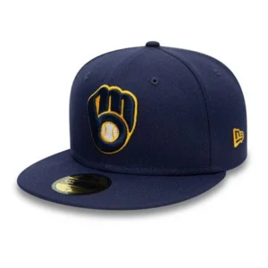 ניו ארה כובע מילווקי – NEW ERA Milwaukee Brewers Floating ACPERF EMEA MILBRE HM 5950 Cap
