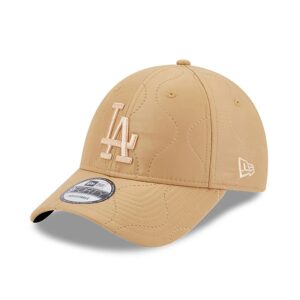 ניו ארה כובע לוס אנג'לס דודג'רס – NEW ERA LA Dodgers MLB Quilted Beige 9FORTY Adjustable Cap