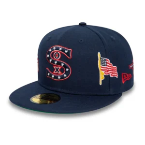 ניו ארה כובע שיקגו וויט סוקס – NEW ERA Chicago White Sox MLB Cooperstown Navy 59FIFTY Fitted Cap